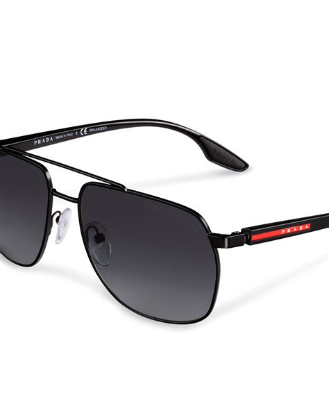 prada linea rossa sunglasses black|prada linea rossa sunglasses review.